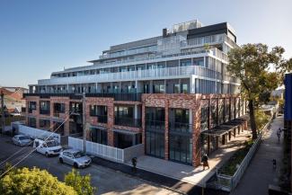 Image of the new HousingFirst development