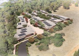 Aboriginal Community Housing Limited elders village aerial view